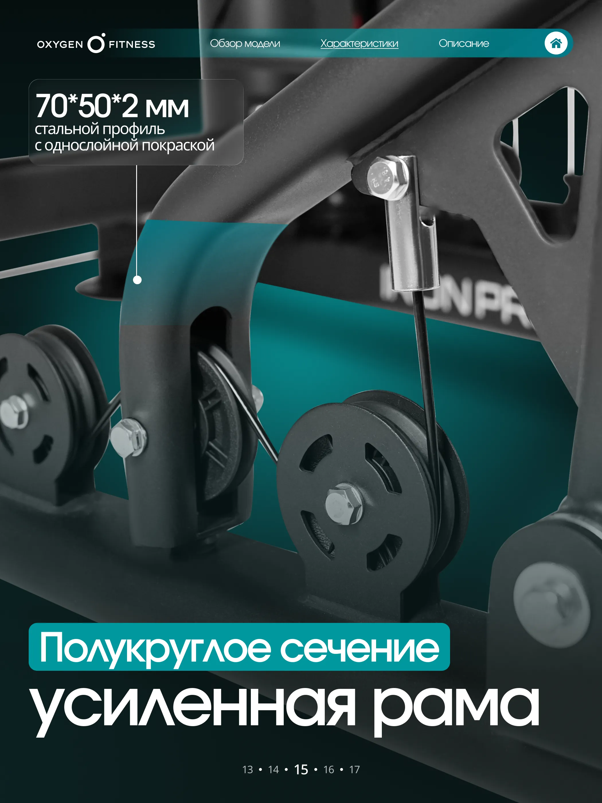 Силовой комплекс OXYGEN FITNESS IRON PRO