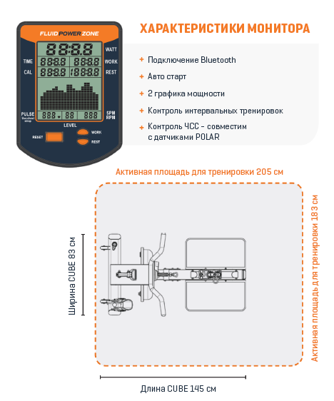Силовой и функциональный тренажер First Degree Fitness FluidPowerCUBE Grey