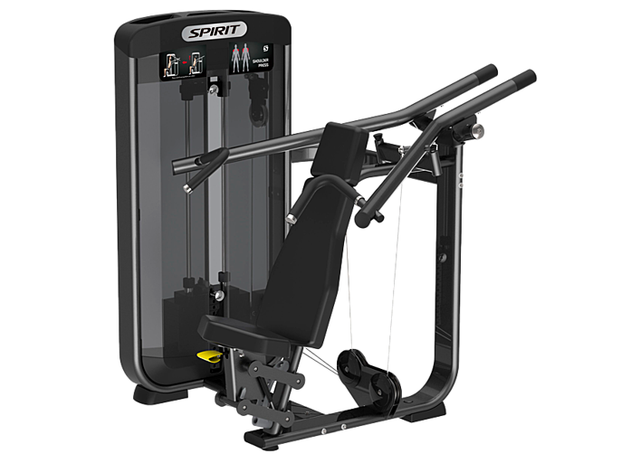 Жим от плеч SPIRIT SP-3502 со стеком 90 кг
