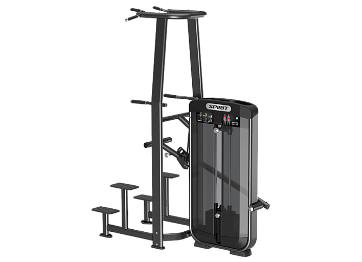 Отжимание/подтягивание с отягощением SPIRIT SP-3517 со стеком 109 кг