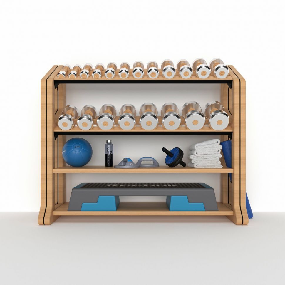 Система хранения гантелей и аксессуаров UNO MENSOLA XL UN-1303