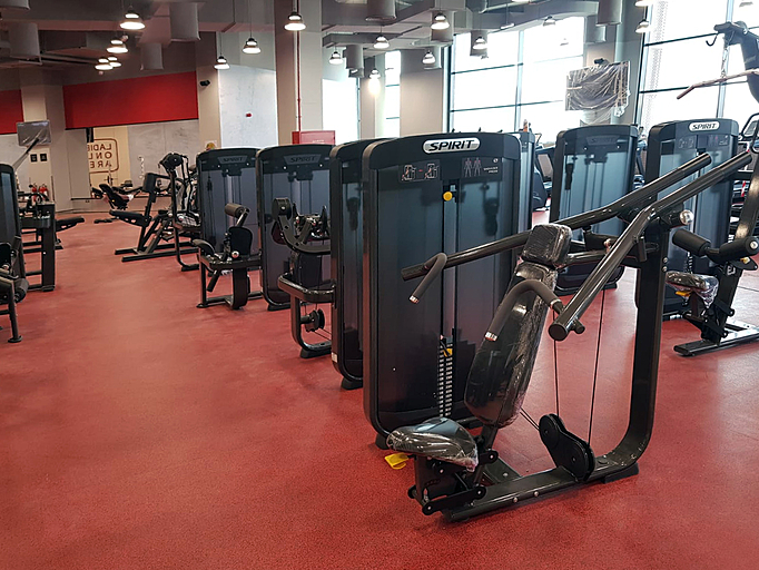 Жим от плеч SPIRIT SP-3502 со стеком 90 кг
