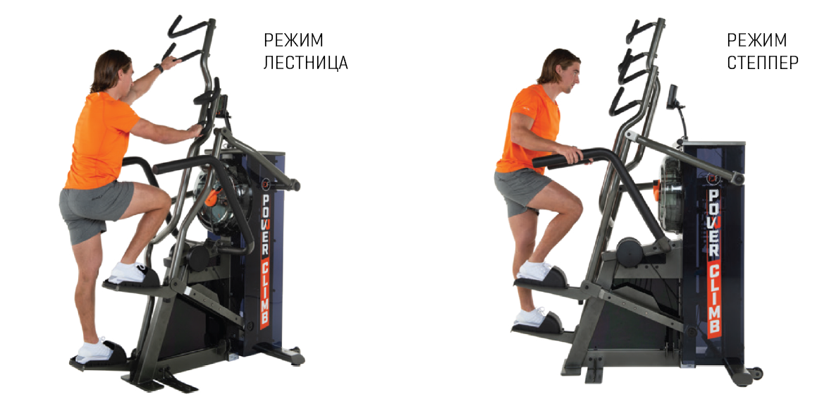 Противонаправленная лестница First Degree Fitness FluidPowerCLIMB Orange