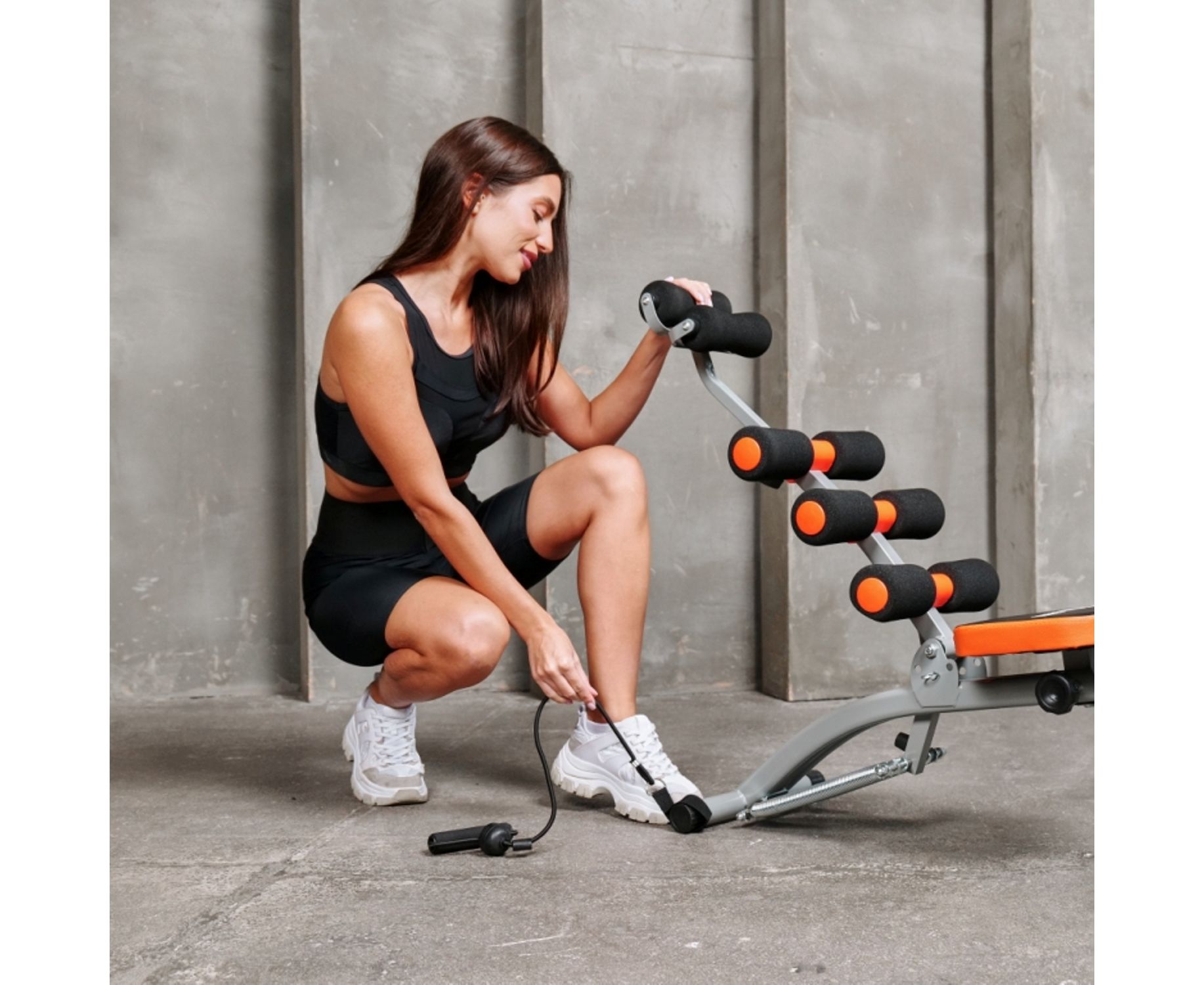 Силовая скамья DFC Capital Sports AB Trainer оранжевая