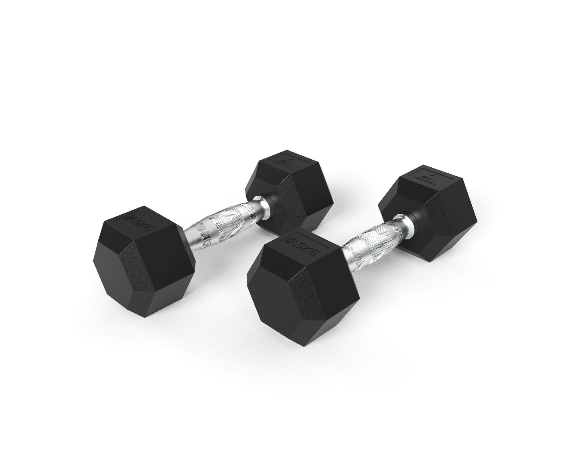 Гантели DFC DB001-17.5 Гексагональные, 2 шт. по 17.5 кг
