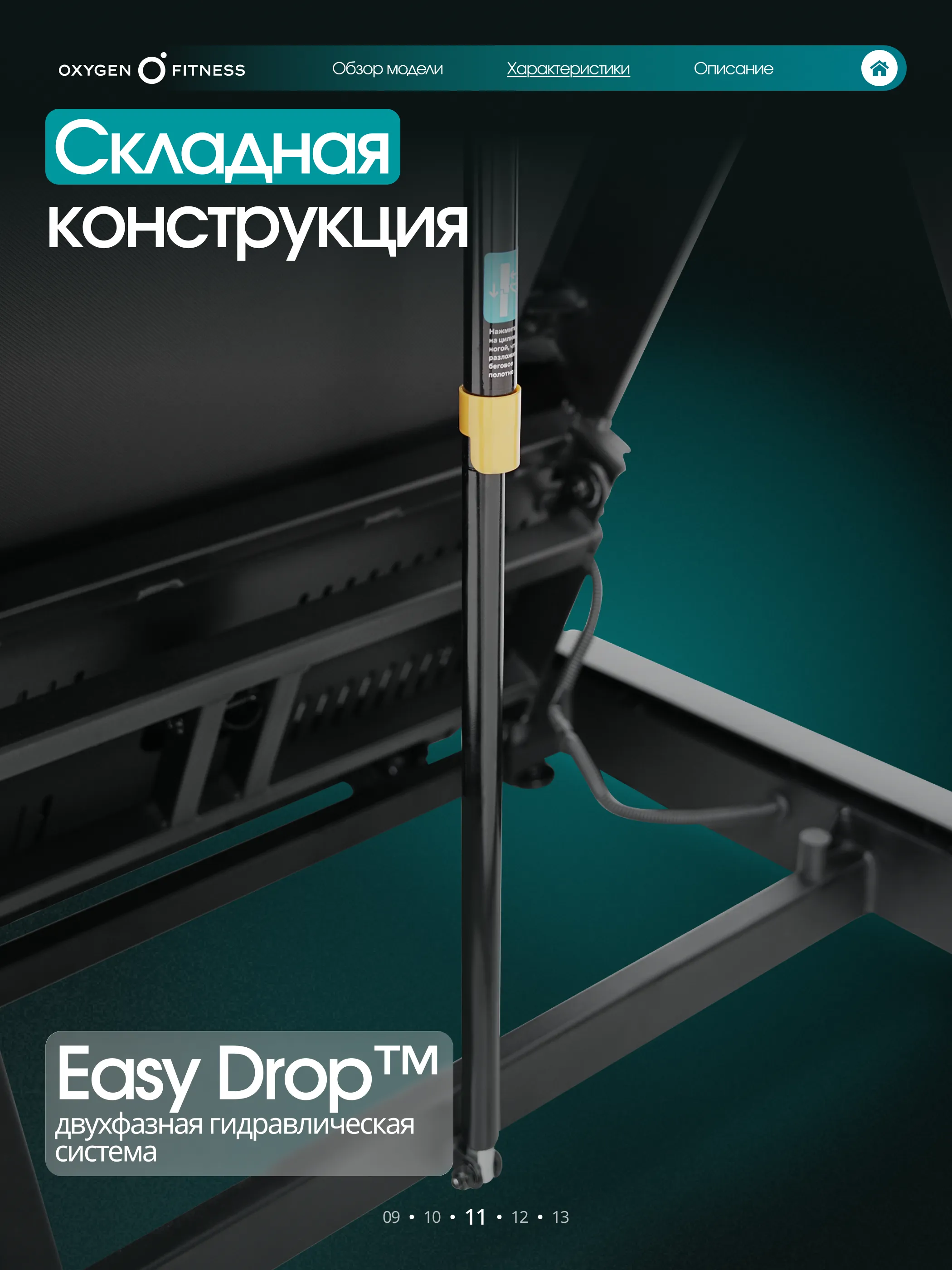 Беговая дорожка OXYGEN FITNESS KRYPTON