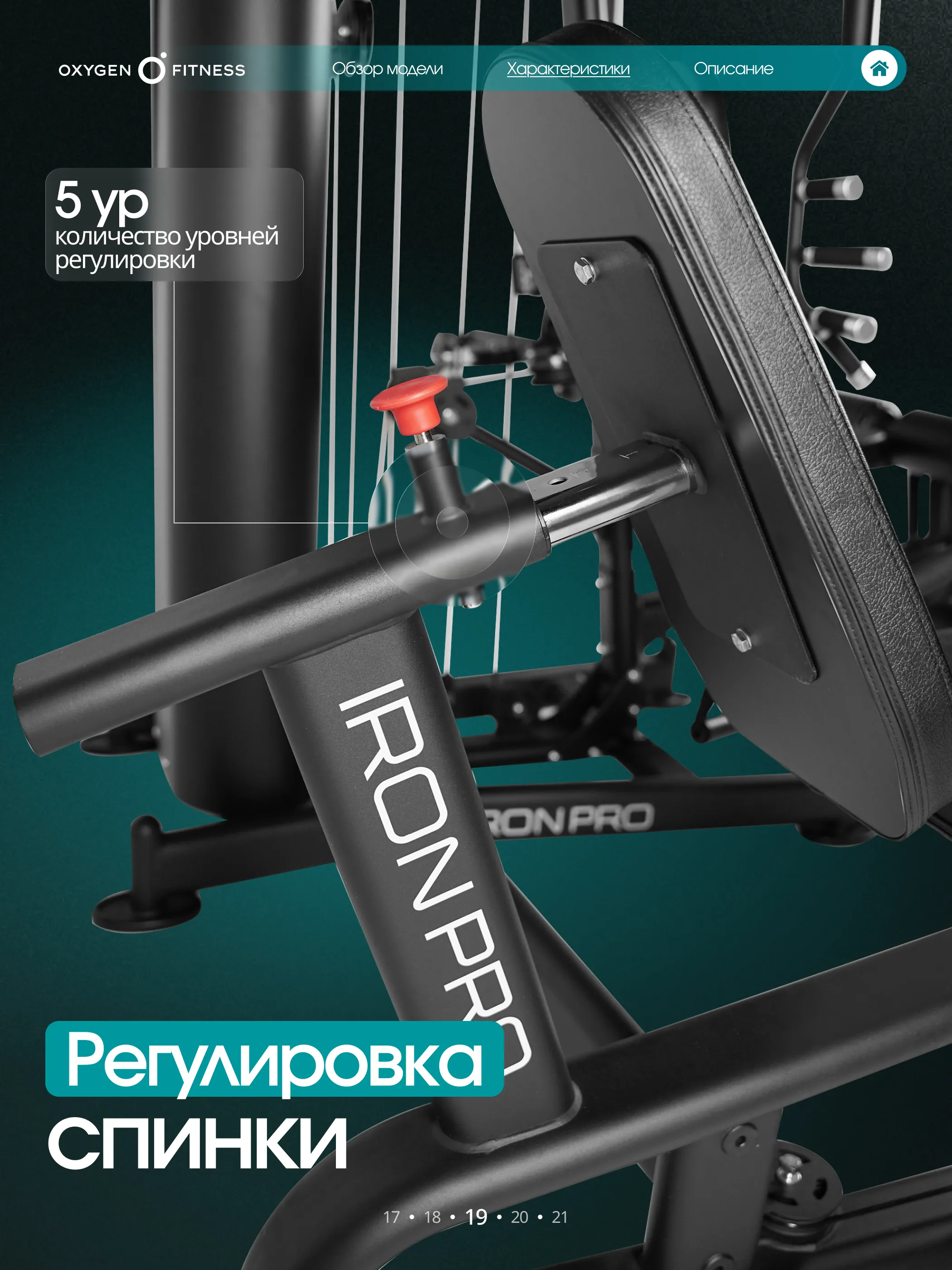 Силовой комплекс OXYGEN FITNESS IRON PRO
