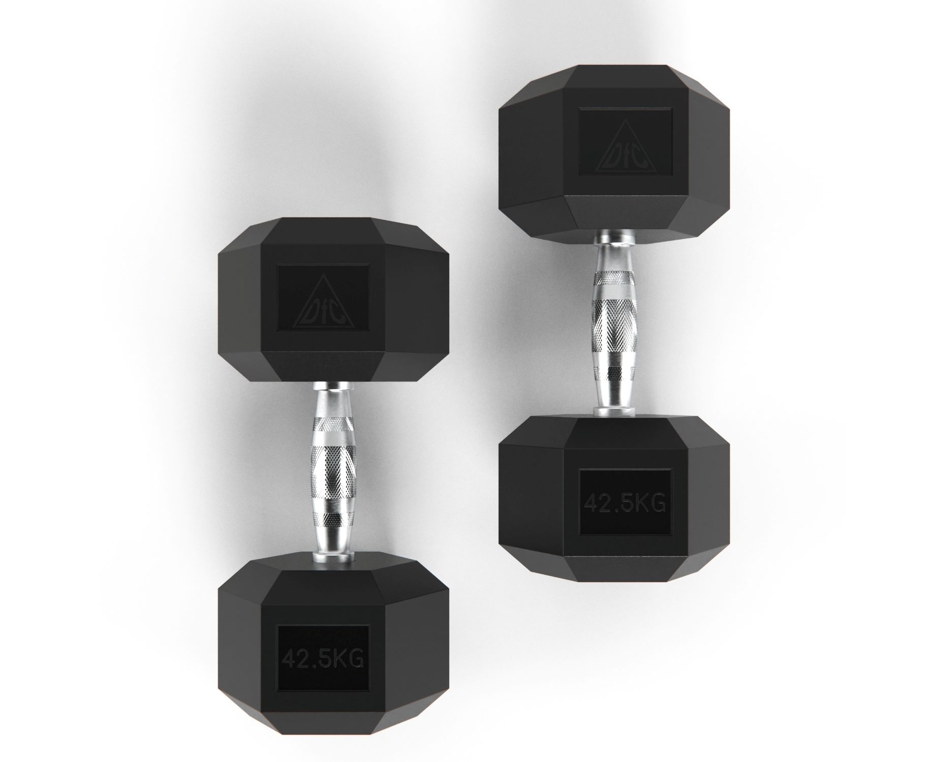 Гантели DFC DB001-42.5 Гексагональные, 2 шт. по 42.5 кг