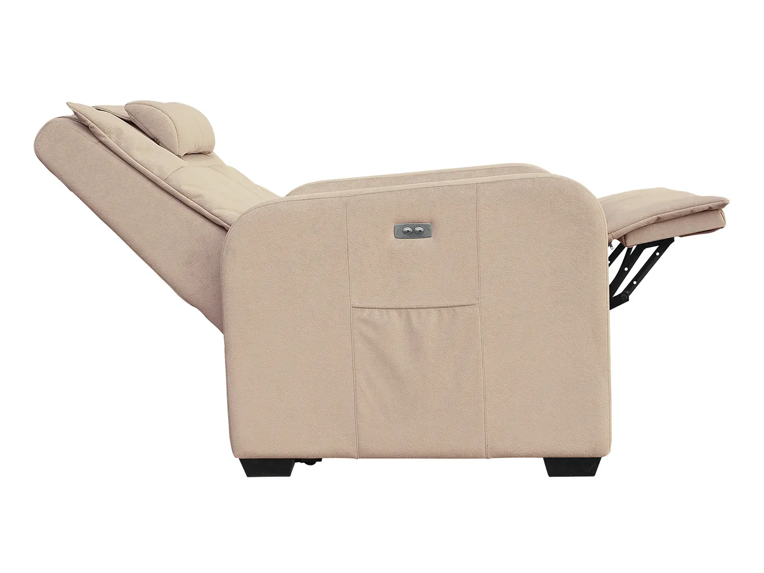 Массажное кресло реклайнер с подъемом FUJIMO LIFT CHAIR F3005 FLFL Ваниль (Sakura 4)