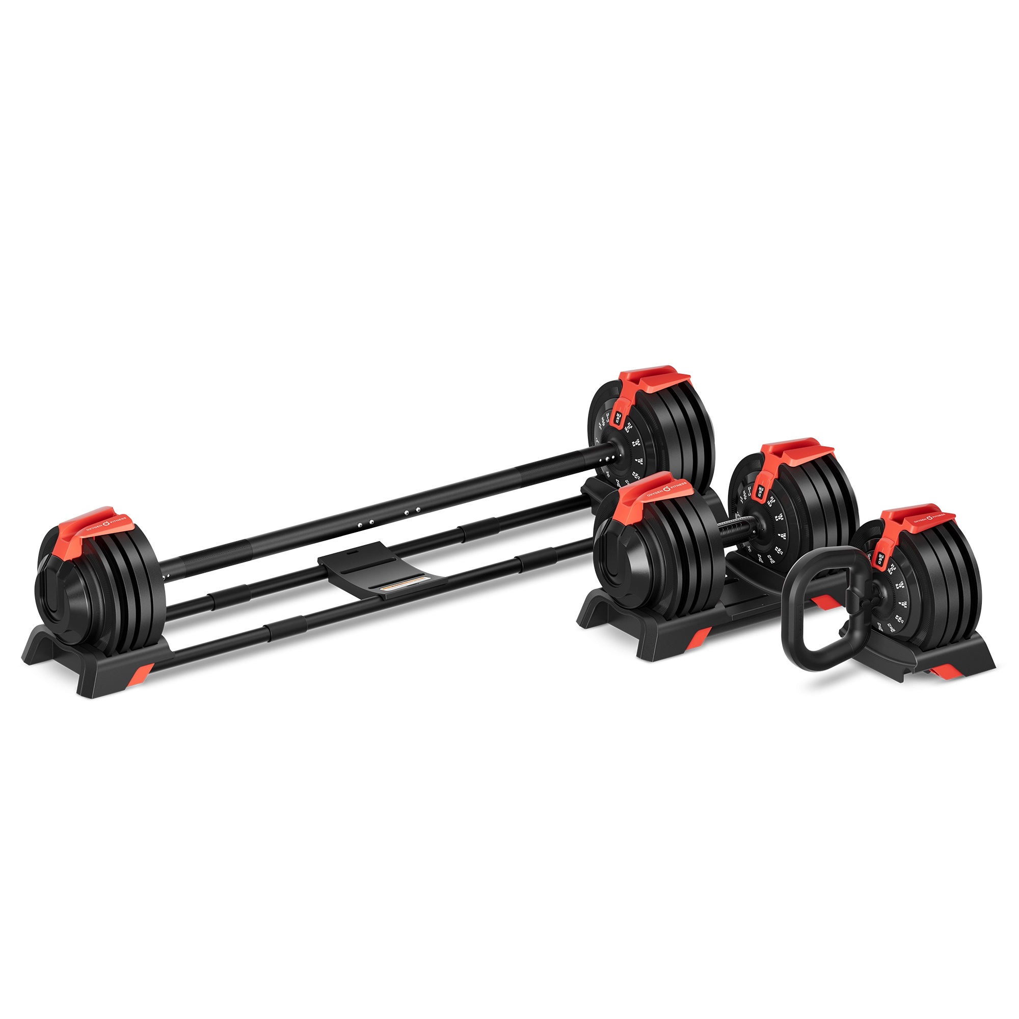 Штанга регулируемая многофункциональная 3 в 1 OXYGEN FITNESS XCROSS 24 кг
