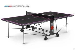 Стол теннисный Compact-2 LX Всепогодный Black