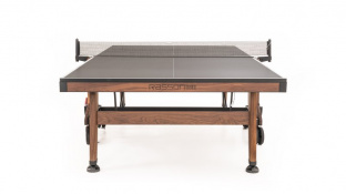Теннисный стол "RASSON PREMIUM T03 Indoor" (274 х 152,5 х 76 см, натуральный орех) с сеткой