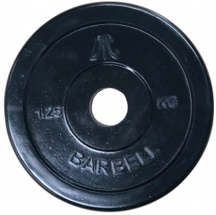 Диск обрезиненный DFC 1,25 кг / диаметр 26 мм