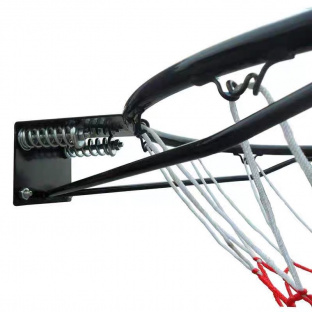 Кольцо баскетбольное Proxima с пружинами,черн S-R2